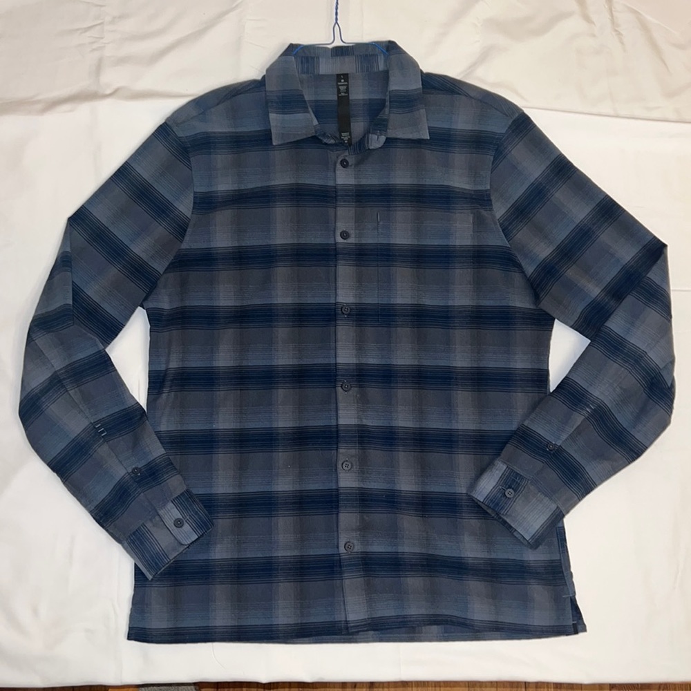 Lululemon Soft Knit Overshirt Flannel Longsleeve Shirt